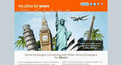 Desktop Screenshot of myplaceforyours.com